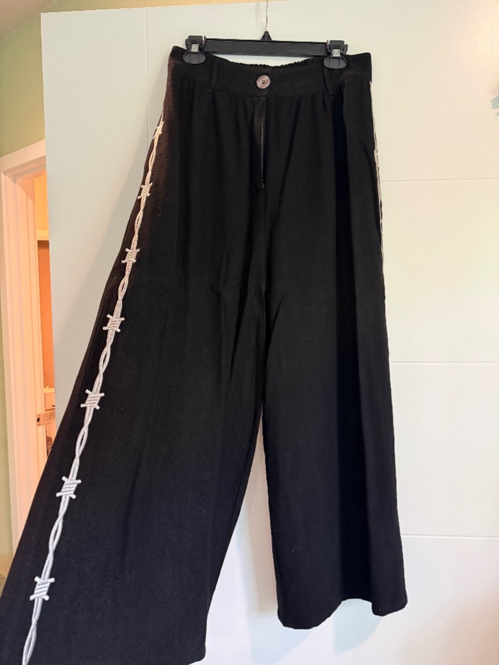 Fashion Brand Company Pammy Linen Pants Sz L